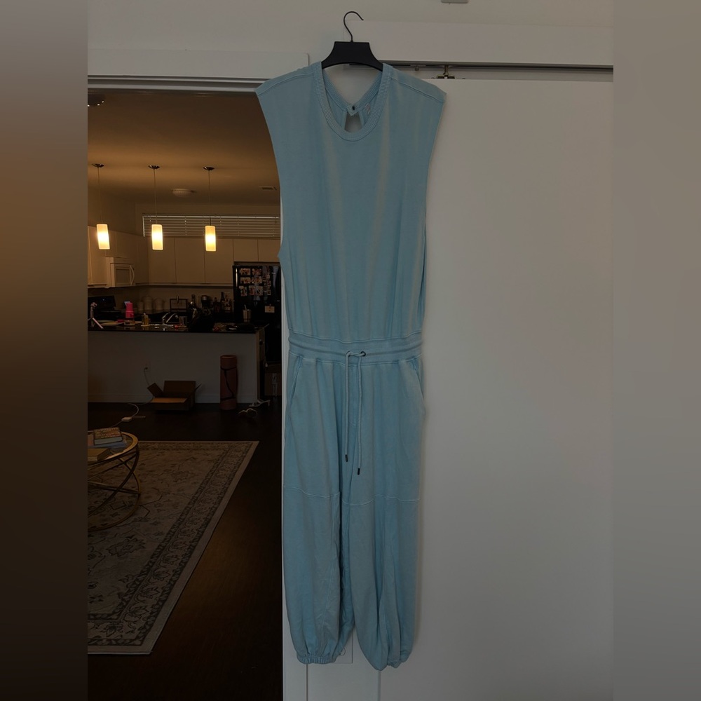 Free People Cozy Blue Jumper